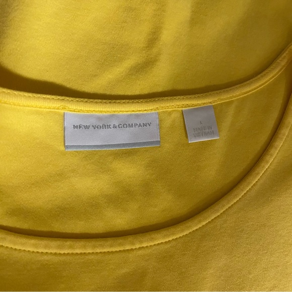 New York & Company Canary Yellow Dress - Picture 3 of 3